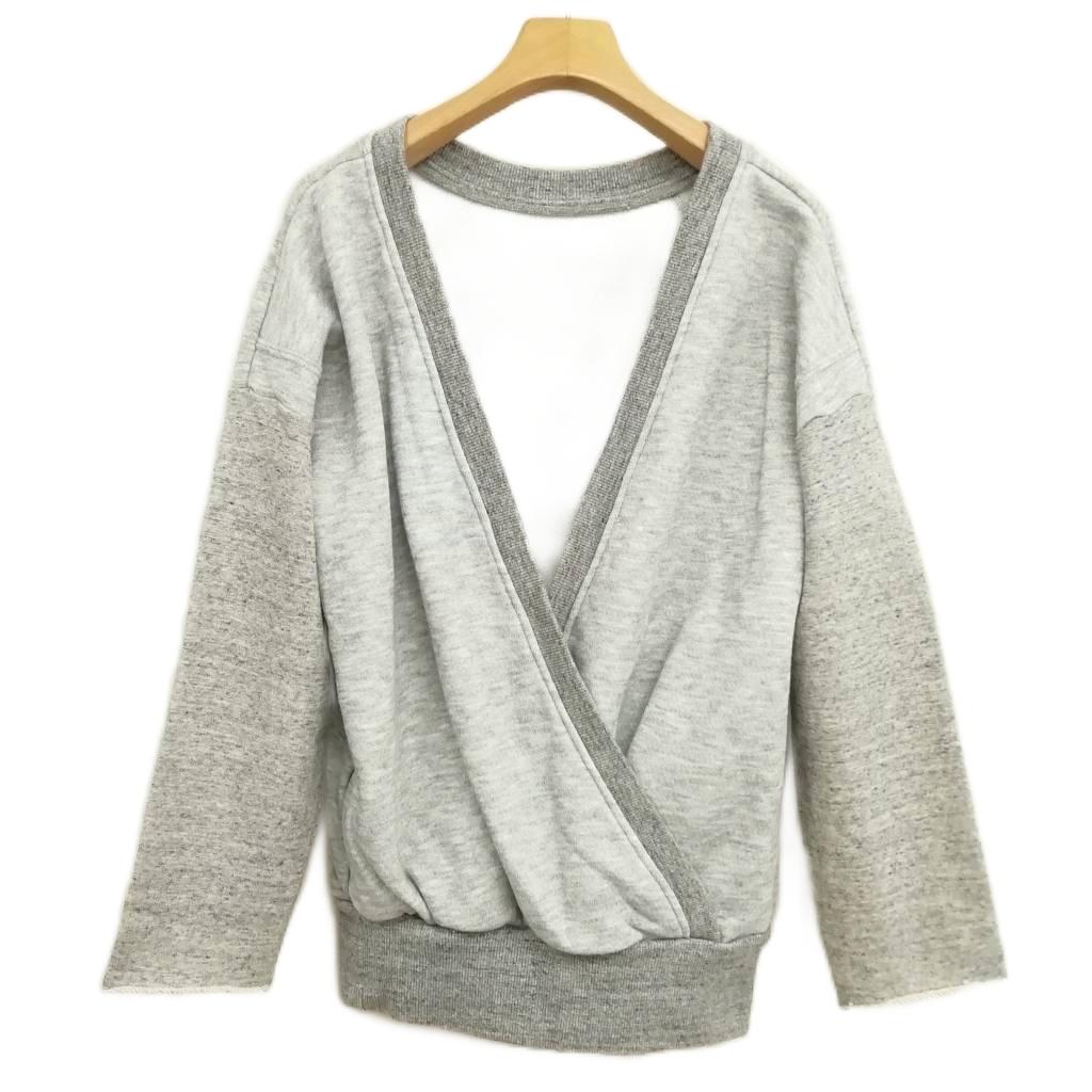 未使用品 ナナナナサーカ 77circa circa make cache-coeur sweat top