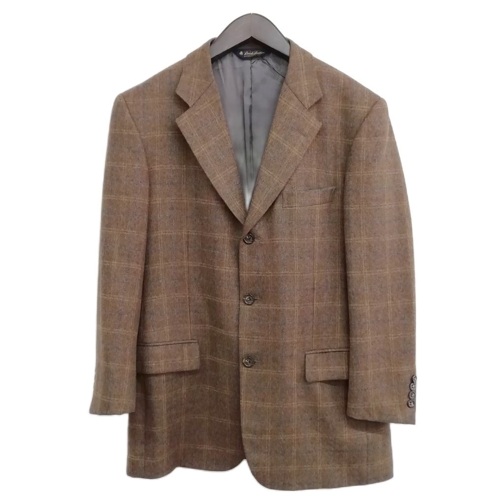 ブルックスブラザーズ BROOKS BROTHERS ウール カシミヤ チェック