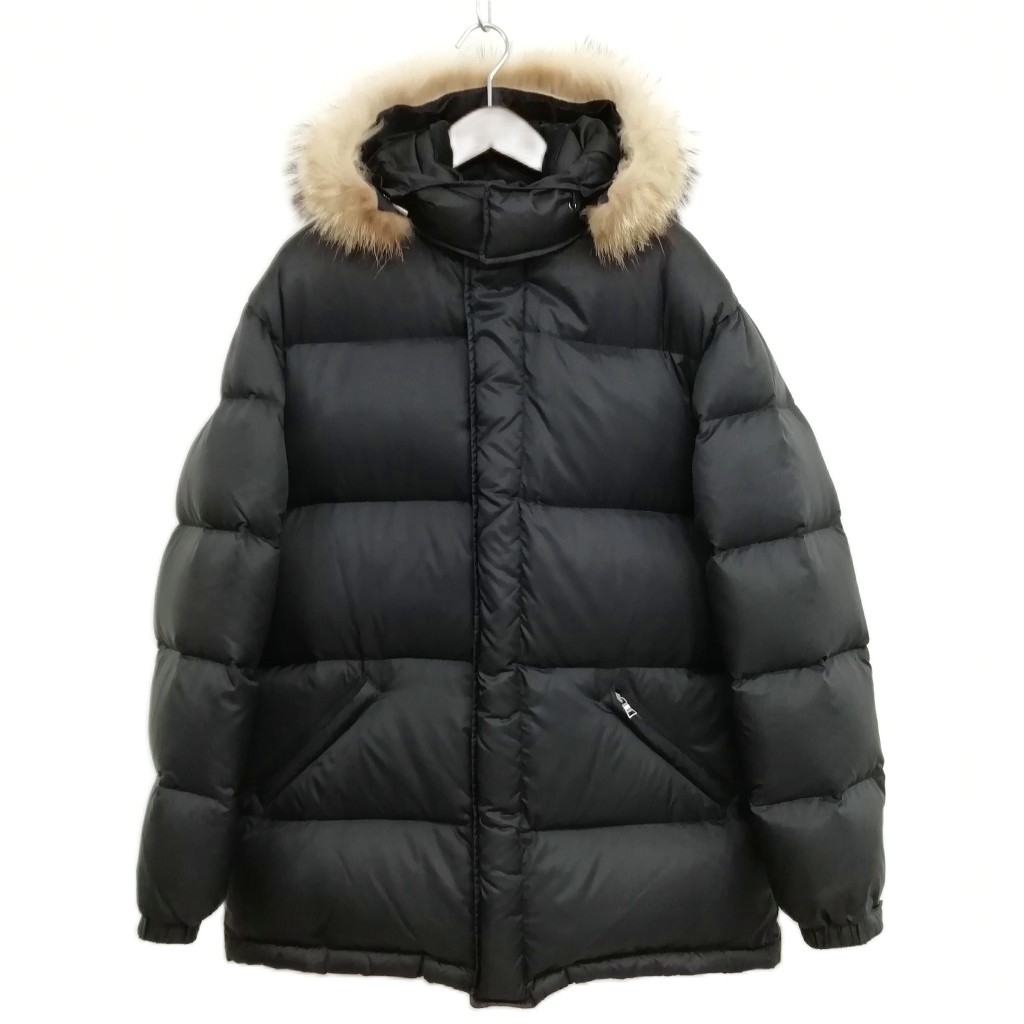 ポールスミス PAUL SMITH ダウンジャケット ダウンパーカー L ブラック 