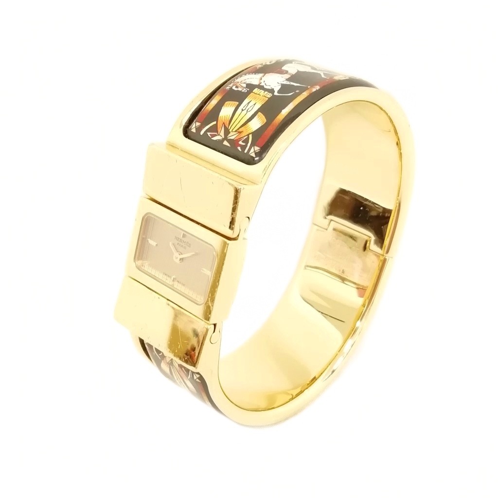 エルメス ロケ エマイユ 七宝焼 バングル ブレスレット レディース ゴールド エルメス ロケ エマイユ 七宝焼 バングル ブレスレット レディース