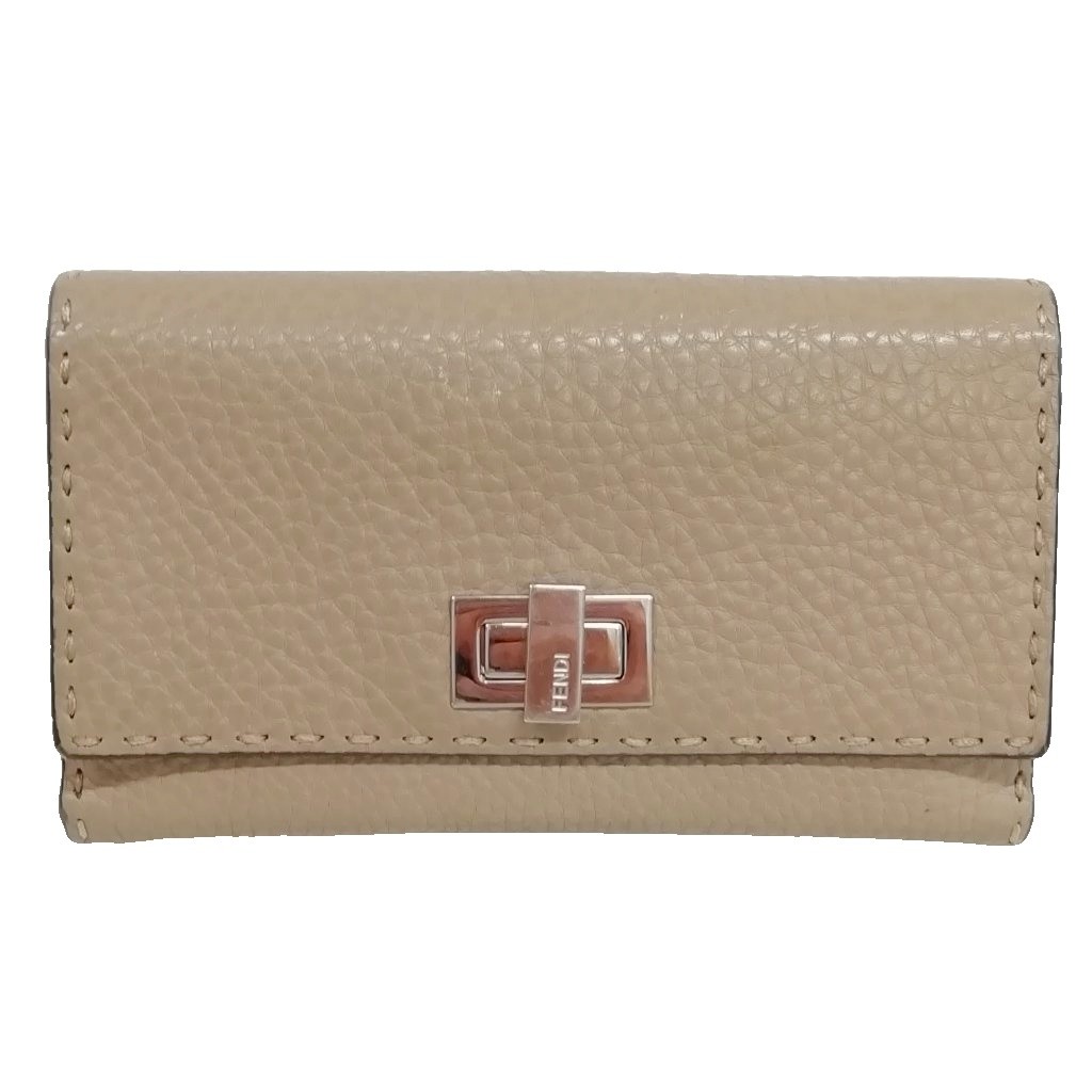 フェンディ FENDI 8M0308 SFR セレリア ピーカブー Wフォック 長財布