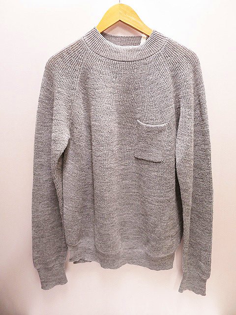 オールドジョー OLDJOE 172KN02 MOCK NECK POCKET SWEATER モック 
