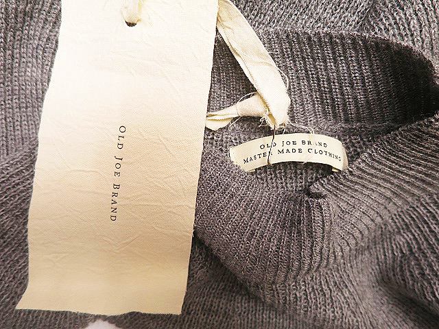 オールドジョー OLDJOE 172KN02 MOCK NECK POCKET SWEATER モック 