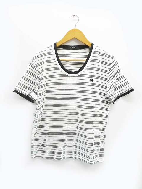 バーバリーブラックレーベル Burberry Black Label ボーダー Tシャツ 半袖 カットソー 0409 0005 メンズ 055 ベクトルパーク
