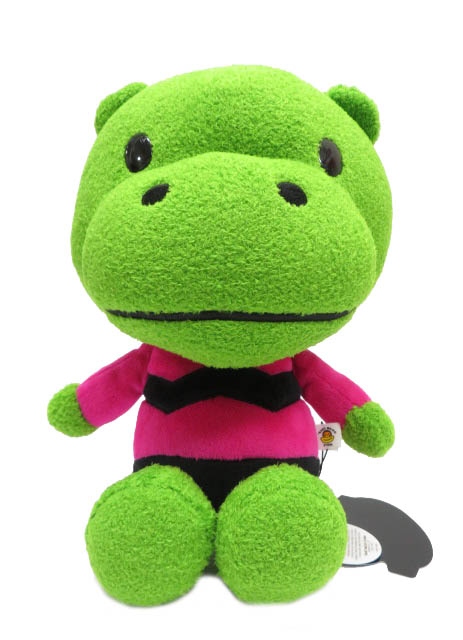 アベイシングエイプ A Bathing Ape ベイビーマイロ Baby Milo Hippo ヒッポ カバ ぬいぐるみ 緑 グリーン ピンク ブランド古着ベクトル 中古 0015 その他 055 ベクトルパーク