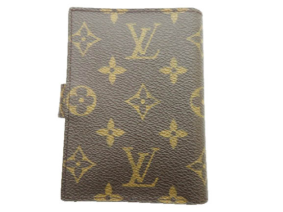 ルイヴィトン Louis Vuitton モノグラム アジェンダ ミニ 手帳 手帳カバー 茶色 ブラウン ブランド古着ベクトル 中古 0070 メンズ 055 ベクトルパーク