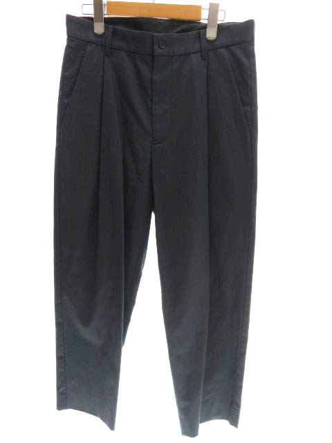 エイトン Aton Giza Oxford Tapered Pants ギザ オックスフォード テーパード パンツ 04 ブルーグレー 藍色 ブランド古着ベクトル 中古 0070 メンズ 055 ベクトルパーク