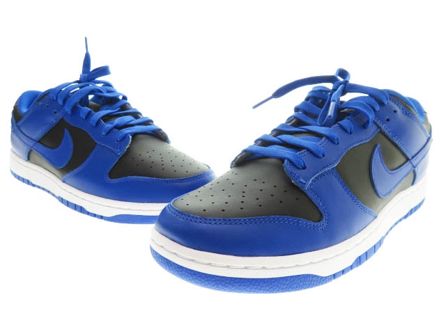 ナイキ Nike Dunk Low Retro Hyper Cobalt ダンク ロー レトロ ハイパー コバルト スニーカー Dd 30 青 黒 ブルー ブラック ブランド古着ベクトル 中古 0080 メンズ 055 ベクトルパーク