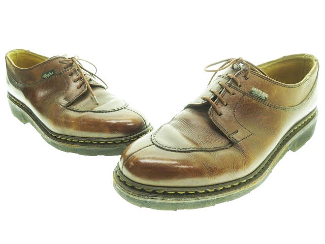 パラブーツ Paraboot ドレス シューズ 革靴 8563 05 R7 茶色 ブラウン ブランド古着ベクトル 中古 0050 メンズ 055 ベクトルパーク パラブーツ Paraboot ドレス シューズ 革靴 8563 05 R7 茶色 ブラウン ブランド古着ベクトル 中古 0050 メンズ 055 ベクトルパーク