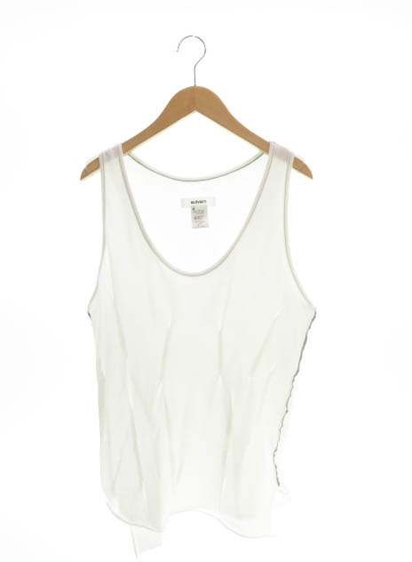 サルバム Sulvam Darts Tank Top タンクトップ Sm T08 710 M 白 ホワイト ブランド古着ベクトル 中古 0030 メンズ 055 ベクトルパーク