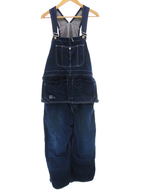 フレッシュサービス Fresh Service 21ss Denim Overall オーバーオール L インディゴ ブルー ブランド古着ベクトル 中古 0170 メンズ 055 ベクトルパーク