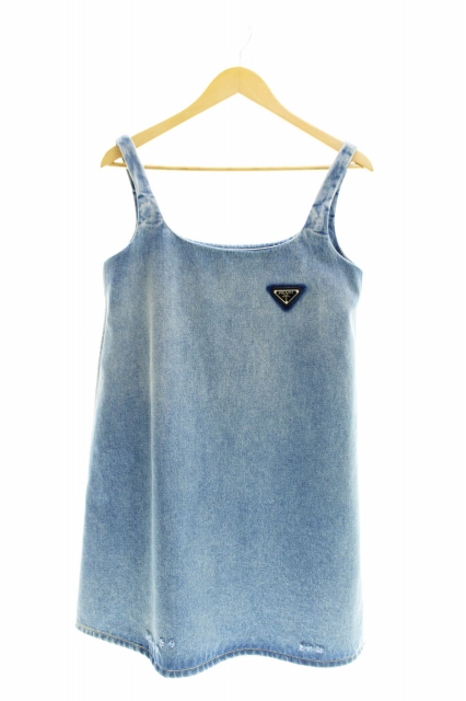 プラダ Prada オーガニック デニム ミニドレス ワンピース ウォッシュ加工 Gfa122 1zab F0008 S 212 36 青 インディゴ ブルー ブランド古着ベクトル 中古 0260 レディース 055 ベクトルパーク プラダ Prada オーガニック デニム ミニドレス ワンピース ウォッシュ加工 Gfa122 1zab F0008 S 212 36 青 インディゴ ブルー ブランド古着ベクトル 中古 0260 レディース 055 ベクトルパーク