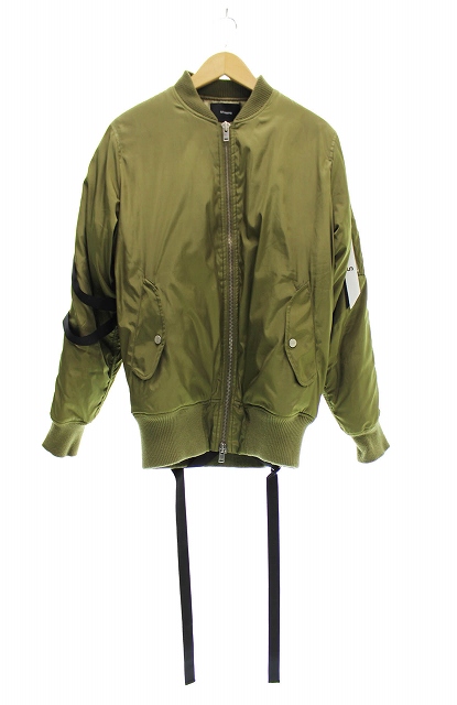スタンプド Stampd ストラップ ボンバージャケット ブルゾン Ma 1 M カーキ ブランド古着ベクトル 中古 26 0017 メンズ 055 ベクトルパーク