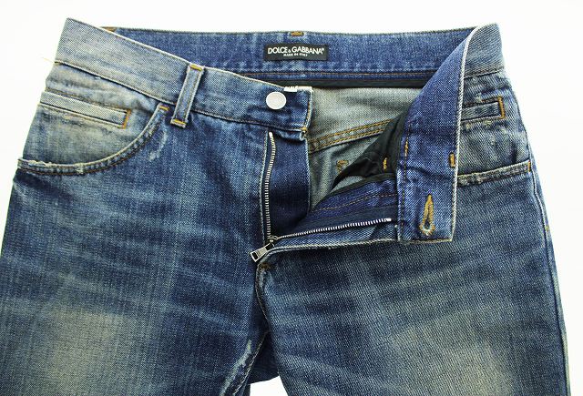 ドルチェ&ガッバーナ ドルガバ DOLCE&GABBANA 14 GOLD JEANS ...