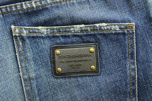 ドルチェ&ガッバーナ ドルガバ DOLCE&GABBANA 14 GOLD JEANS ...