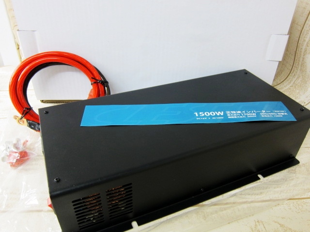 未使用品 CLESEED 正弦波インバーター RSW1500 定格出力 1500W 最大 