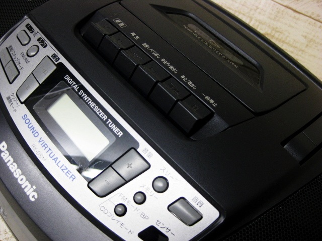 可動品 当時物 Panasonic CDラジオカセット ラジカセ RX-DS18 2025年最新】RX-DS18の人気アイテム - メルカリ