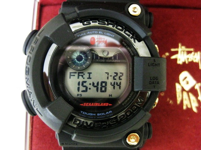 ジーショック G-SHOCK BAPE エイプ STUSSY ステューシー フロッグマン  