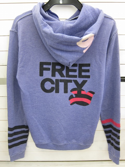 フリーシティ FREE CITY LIFE NATURE LOVE ZIP-UP HOODIE ジップアップ 