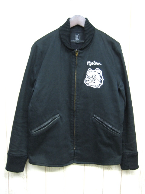 HYSTERIC GLAMOUR × Allison 細かくっ スタジャン ブラック