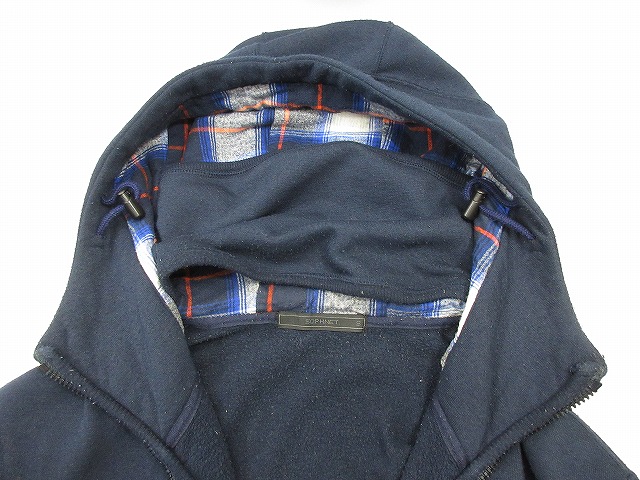 SOPHNET パーカージップフーディ無地riri ソフ