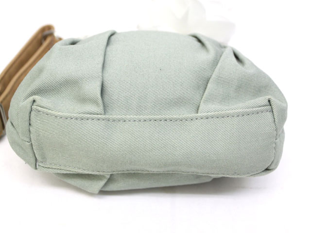 ハッシュアッシュ Hushush ショルダーバッグ ポシェット コサージュ レース 装飾 緑 ミントグリーン 鞄 Zt14 Ssaw レディース 059 ベクトルパーク