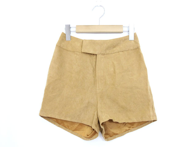 グレイル Grail ショートパンツ パンツ ボトムス フェイクスエード M ブラウン 茶 Yt19 レディース 059 ベクトルパーク