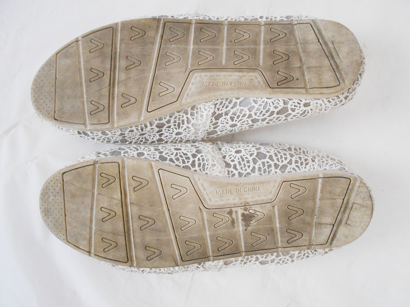 クロッシー Closshi 靴 フラットシューズ レース シースルー 24 ホワイト 白 Vt7 レディース 059 ベクトルパーク