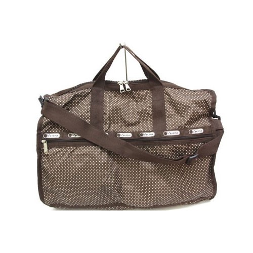 美品 レスポートサック Lesport SAC ボストンバッグ ショルダー ドット 