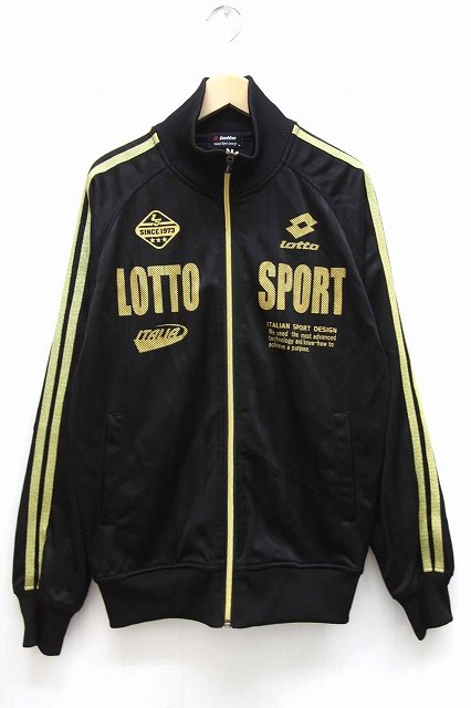 ロット lotto ジャージ トラックジャケット アウター プリント M 