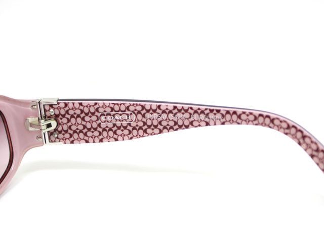 コーチ COACH サングラス スモーク LINDSAY ミニシグネチャー S429  