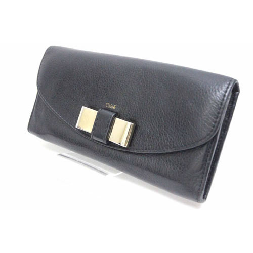 クロエ Chloe 長財布 リリー リリィ レザー 黒 ブラック Z レディース 059 ベクトルパーク