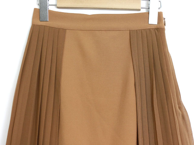 未使用 タグ付 新品 クラネ CLANE スカート プリーツ レイヤード  