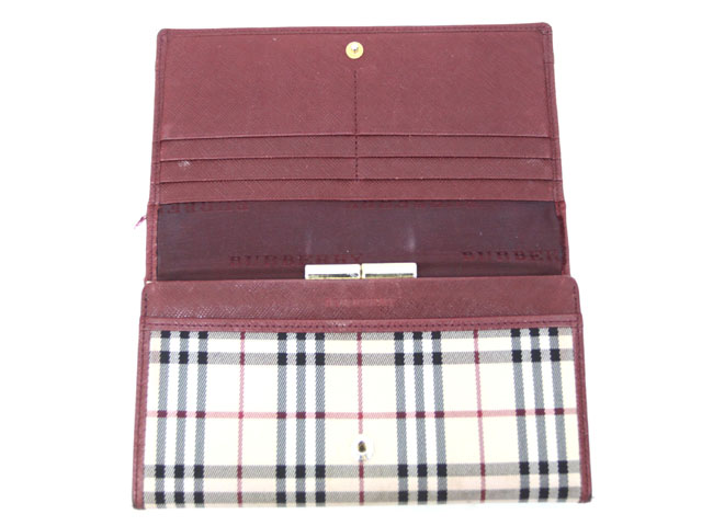 BURBERRY ノバチェック レディース 長財布 7737 BURBERRY ノバチェック レディース 長財布 7737 バーバリー 長財布