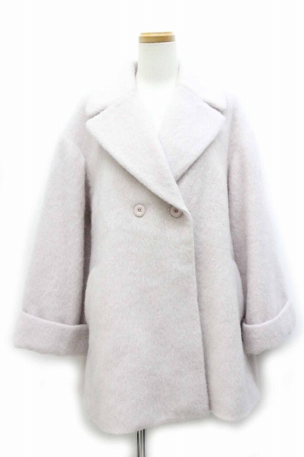 リミットレスラグジュアリー Limitless Luxury チェスターコート 長袖 38 ピンク 桃 レディース 059 ベクトルパーク