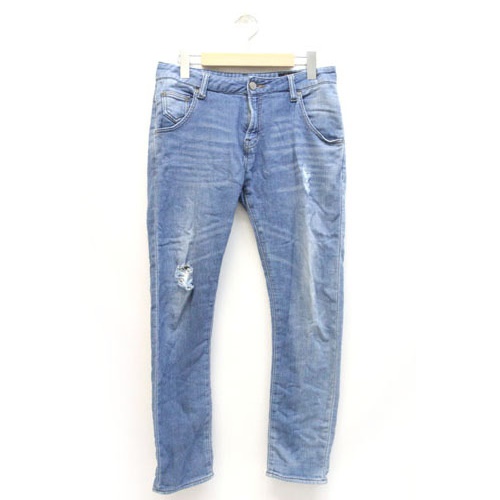 アズールバイマウジー Azul By Moussy パンツ スリム テーパード ダメージ加工 S Zb メンズ 059 ベクトルパーク アズールバイマウジー Azul By Moussy パンツ スリム テーパード ダメージ加工 S Zb メンズ 059 ベクトルパーク