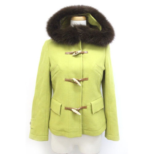 マッキントッシュフィロソフィー Mackintosh Philosophy ダッフルコート ショート丈 36 ライムグリーン Z レディース 059 ベクトルパーク マッキントッシュフィロソフィー Mackintosh Philosophy ダッフルコート ショート丈 36 ライムグリーン Z レディース 059 ベクトルパーク