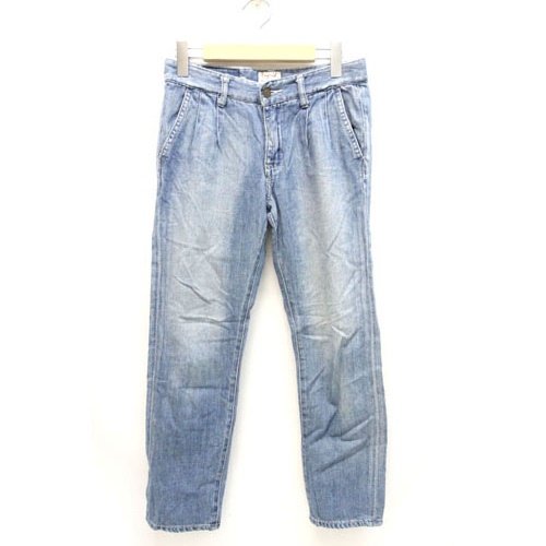 アングリッド Ungrid タックパンツ デニムルック ウォッシュ加工 S Zb レディース 059 ベクトルパーク