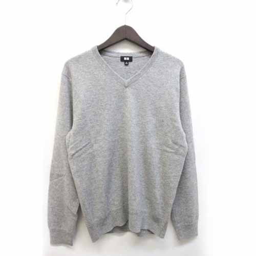 ユニクロ Uniqlo ニット カットソー カシミヤ Vネック 長袖 M 灰色 グレー Z メンズ 059 ベクトルパーク ユニクロ Uniqlo ニット カットソー カシミヤ Vネック 長袖 M 灰色 グレー Z メンズ 059 ベクトルパーク