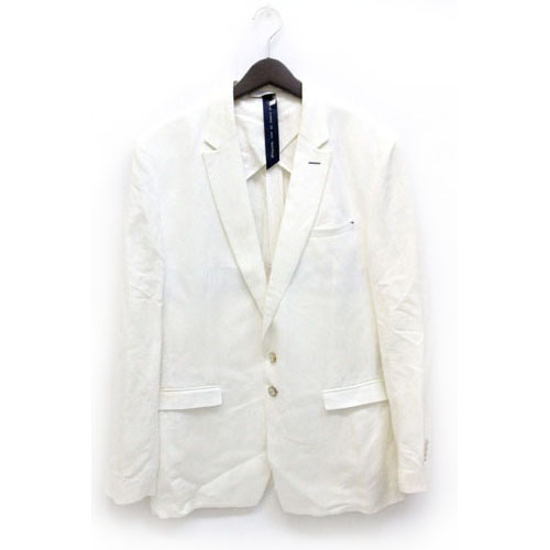 Ziosongzio テーラードジャケット ブレザー 無地 シンプル 白 ホワイト Z メンズ 059 ベクトルパーク