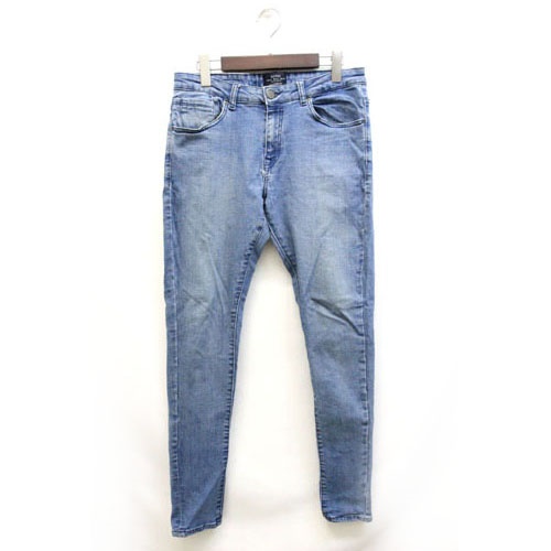 ベルシュカ Bershka デニム ジーンズ パンツ スキニー 40 インディゴブルー Zb メンズ 059 ベクトルパーク