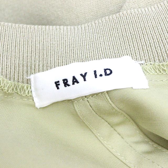 未使用品 フレイアイディー FRAY I.D トップス クルーネック 袖なし F 黄緑 /O レディース 未使用品 フレイアイディー FRAY I.D トップス クルーネック 袖