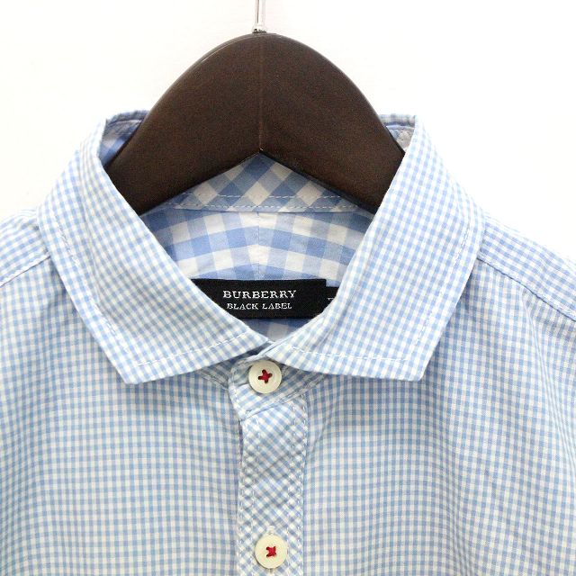 バーバリーブラックレーベル　ギンガムチェックシャツ バーバリーブラックレーベル BURBERRY BLACK LABEL シャツ
