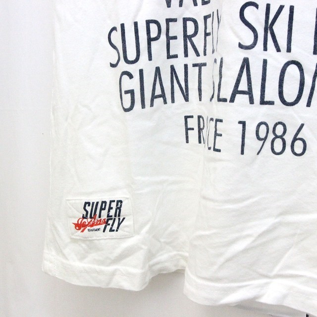 XT-TEAM SUPERFLY Tシャツ プリント 半袖 丸首 クルーネック XS