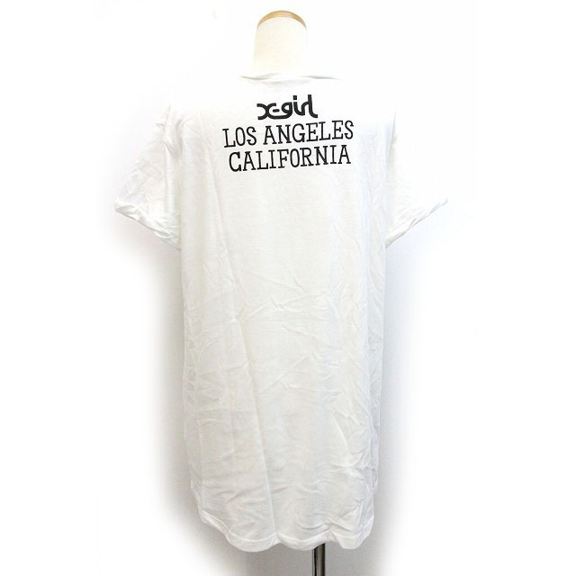 エックスガール x-girl Tシャツ プリント オーバーサイズ 半袖 1