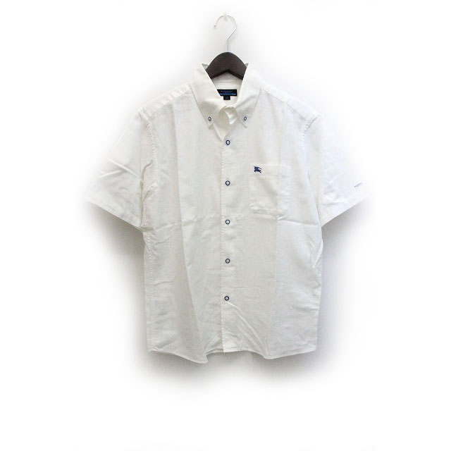 バーバリーブルーレーベル BURBERRY BLUE LABEL シャツ ボタンダウン 