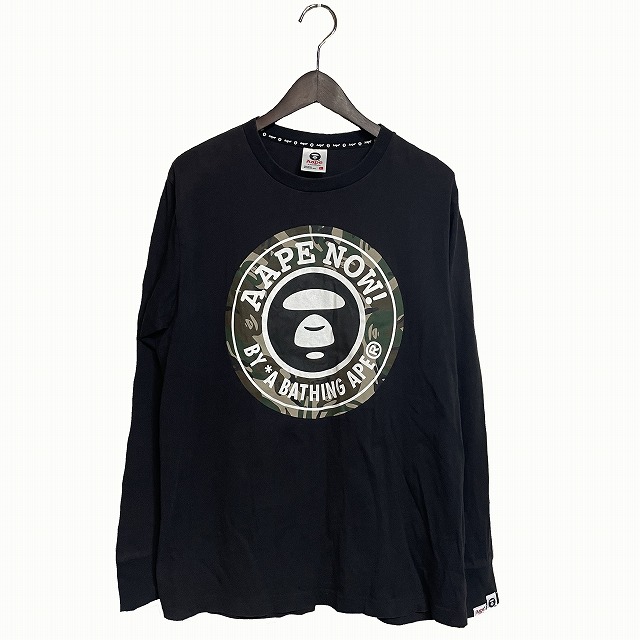 アベイシングエイプ A BATHING APE Tシャツ ロンT カットソー 