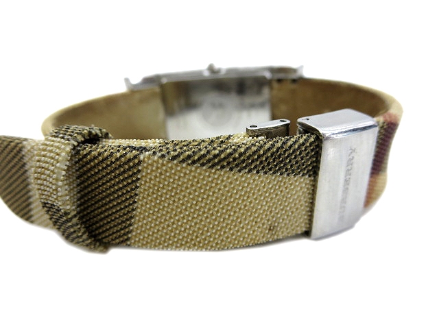 バーバリー BURBERRY ヘリテージ クォーツ チェック 腕時計 BU1008 
