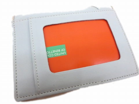 ユナイテッド カラーズ オブ ベネトン Benetton United Colors Of Benetton 本革 レザー 二つ折り カードケース レディース 060 ベクトルパーク