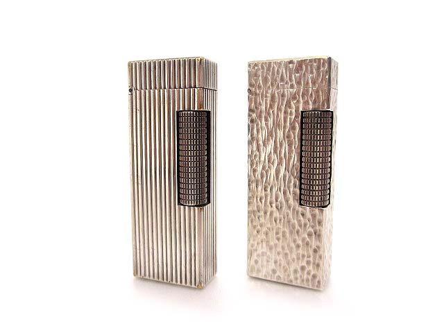 ダンヒル Dunhill シルバー ローラー ガスライター 着火未確認 2本セット メンズ 060 ベクトルパーク